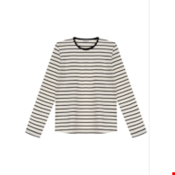 Bluzka w paski z długim rękawem